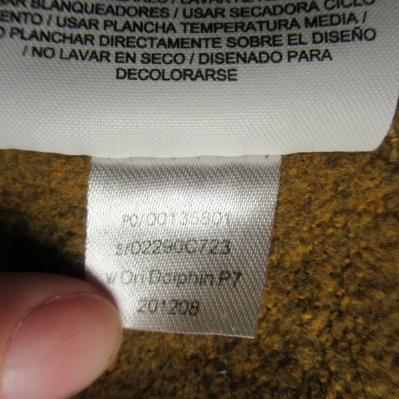 ✨Converse Heathered Mustard Yellow Quarter-Zip Hoodie | Size XS - Picture 12 of 13